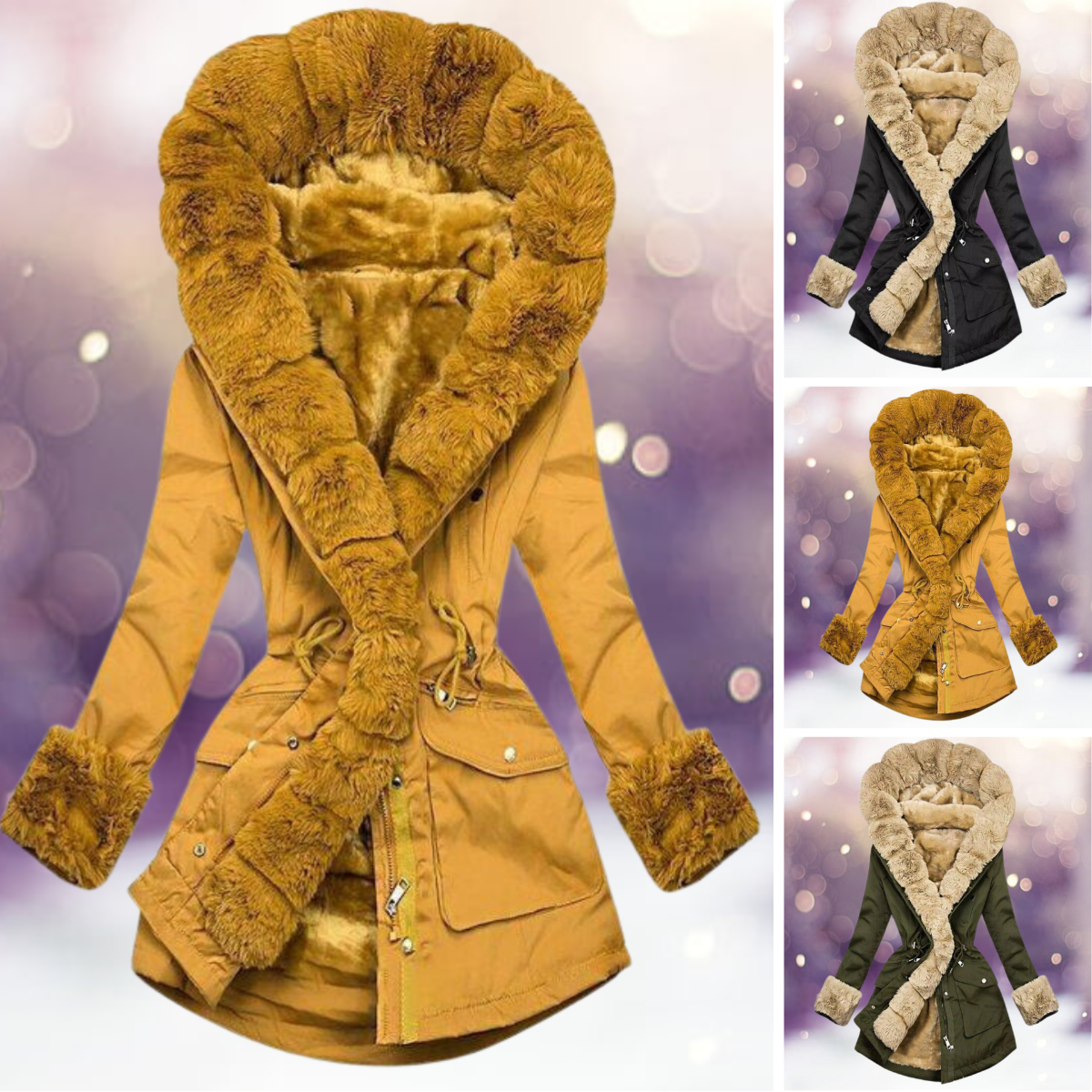 Chamyle | Die warme Mode-Jacke mit kuscheligem Plüsch-Futter