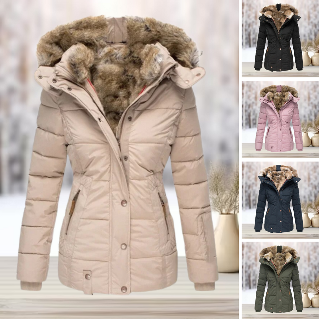 R&B | Daunen Winter Parka Jacke - Wasserabweisend
