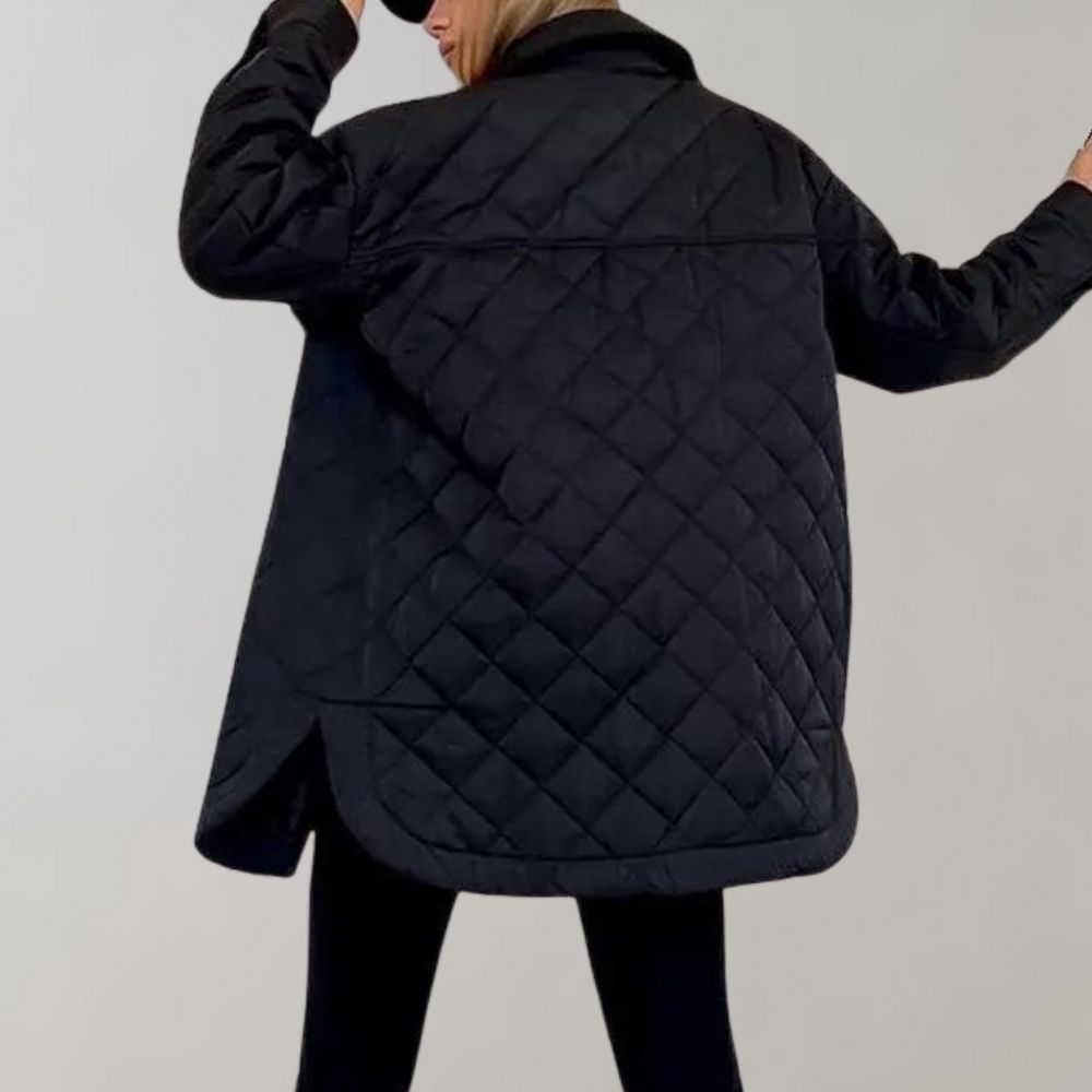 R&B | Stilvolle lange Herbstjacke für Frauen