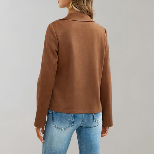 R&B | Stilvolle Wildlederjacke für Frauen, perfekt für den Herbst
