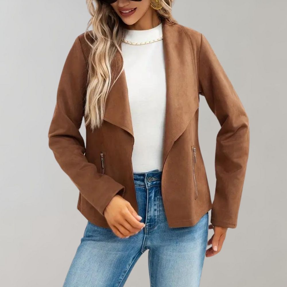 R&B | Weiche Wildlederjacke Leicht und Stilvoll Zeitloses Design