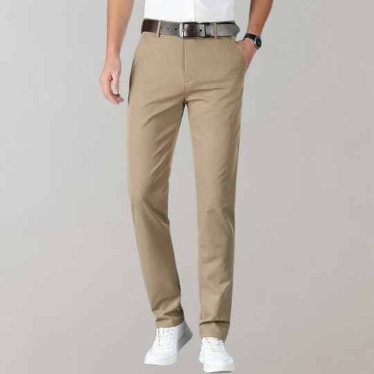 R&B | Chinos Slim Fit Baumwollmischung Flache Front Business Lässig Stil