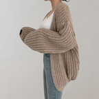 R&B | Bequeme Langärmelige Strickjacke Für Frauen