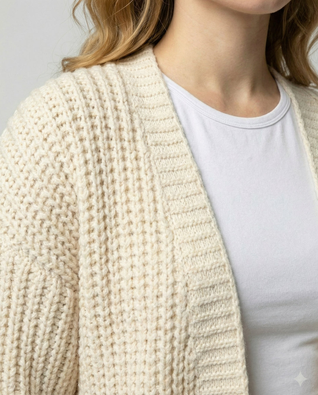 Bequeme Strickjacke Damen Langarm | R&B