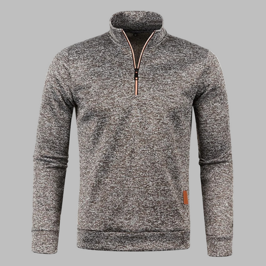 R&B | Herren Sommerpullover mit Reißverschluss