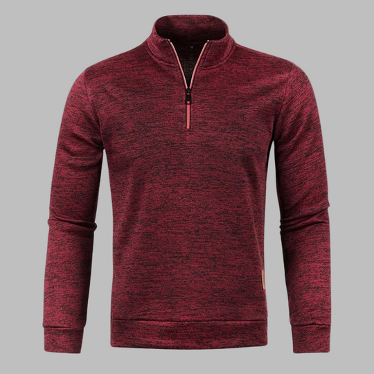 R&B | Herren Sommerpullover mit Reißverschluss