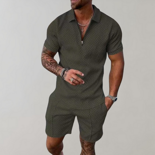 R&B | Polo- und Shorts-Set für Herren