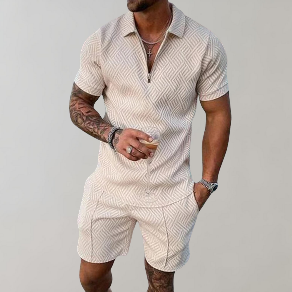 R&B | Polo- und Shorts-Set für Herren