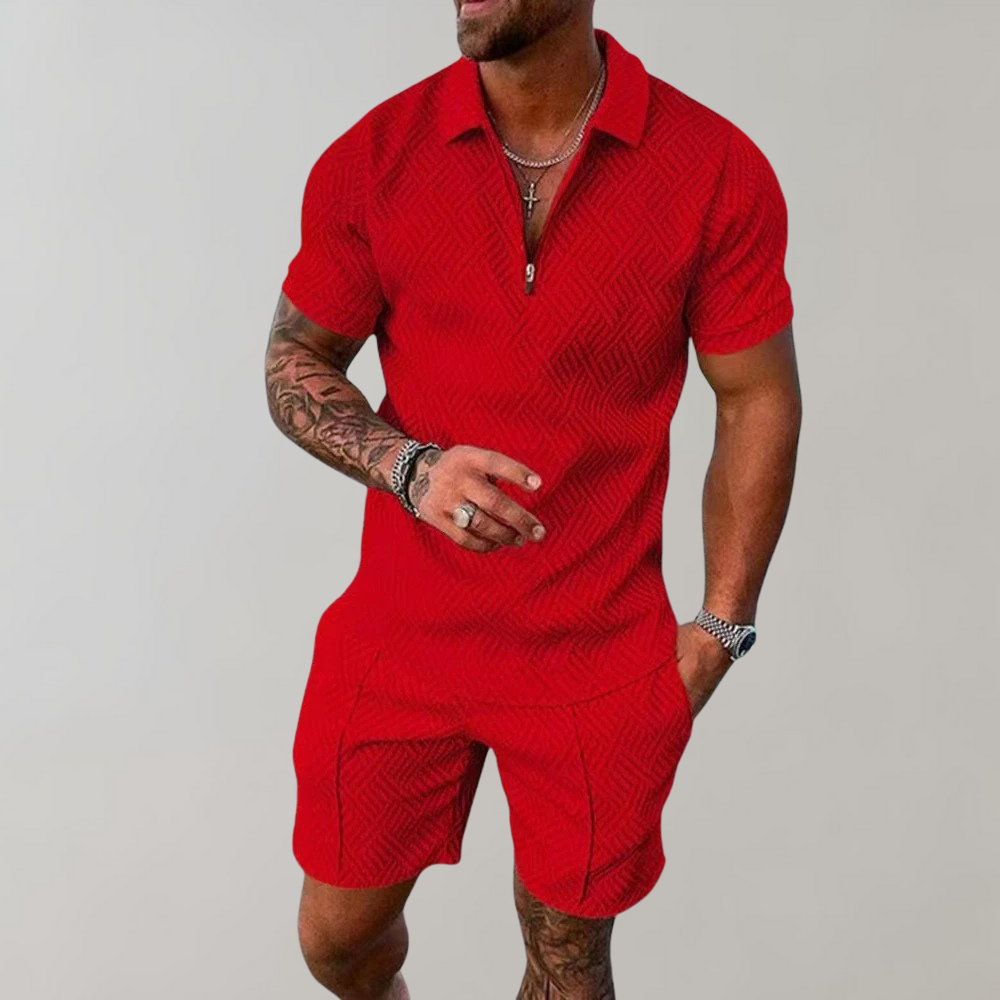R&B | Polo und Shorts Sommer Satz Herren