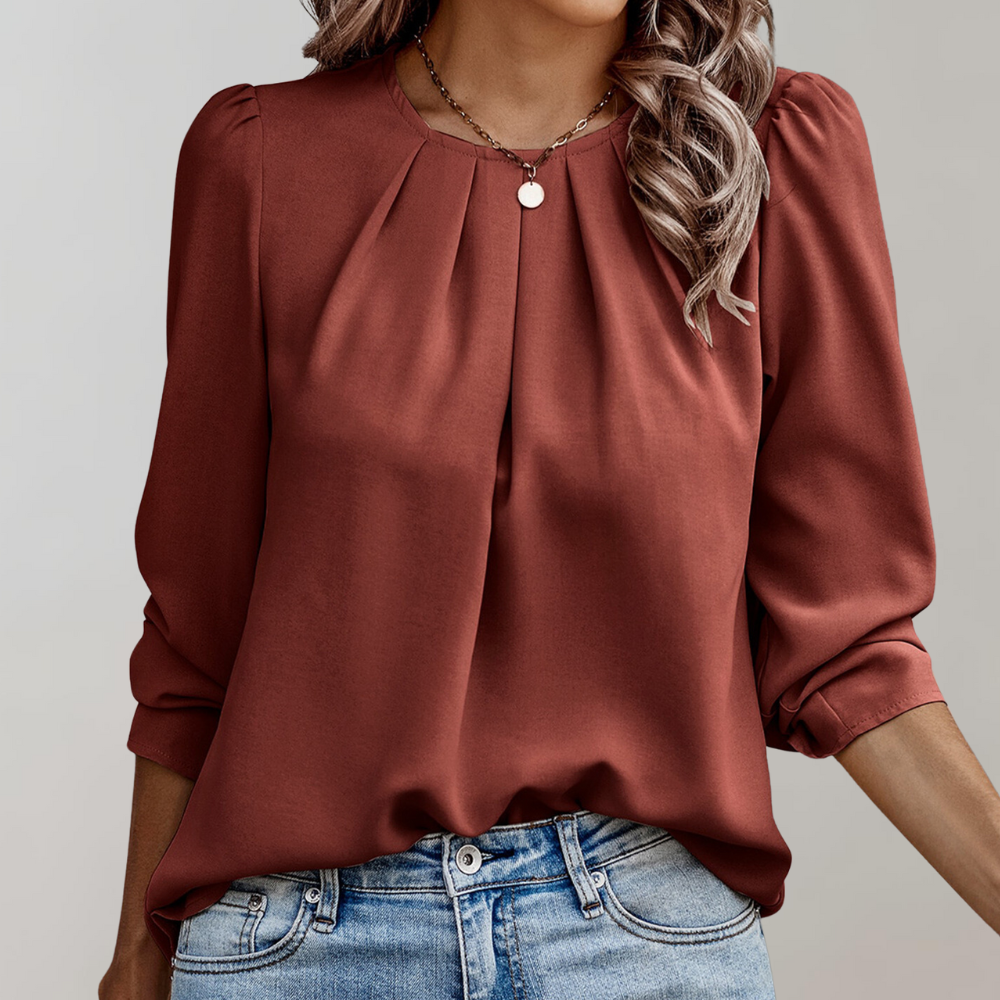 R&B | Gepflegte Satin-Bluse für Damen