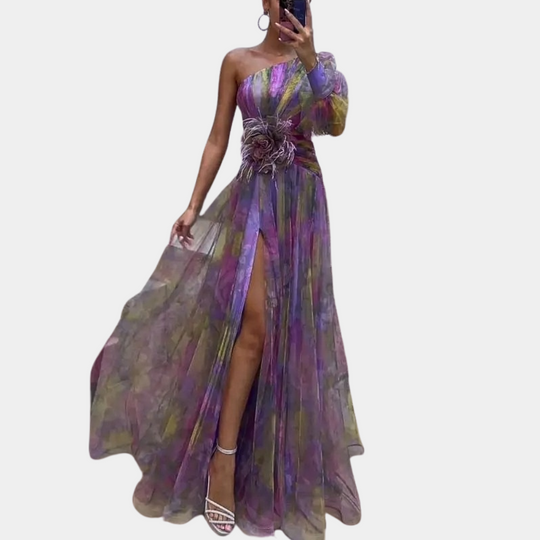 R&B | Elegantes Maxikleid für Frauen Zeitloser Stil Von Hoher Qualität Emmaz