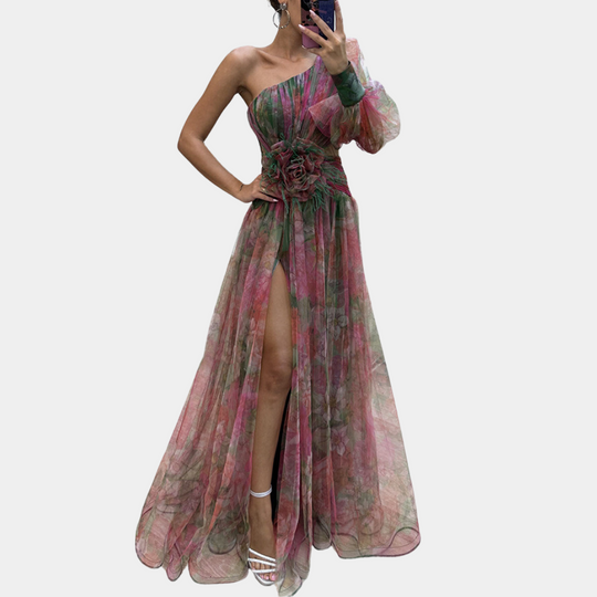 R&B | Elegantes Maxikleid für Frauen Zeitloser Stil Von Hoher Qualität Emmaz