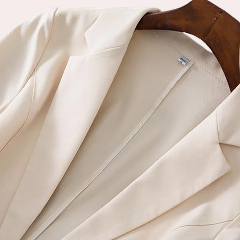 R&B | Blazer mit 3/4 Ärmeln Polyester Elegant und Vielseitig