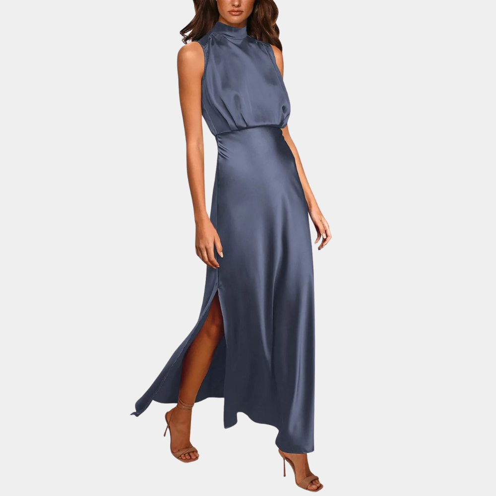 R&B | Elegantes Damenkleid Mit Schlitz