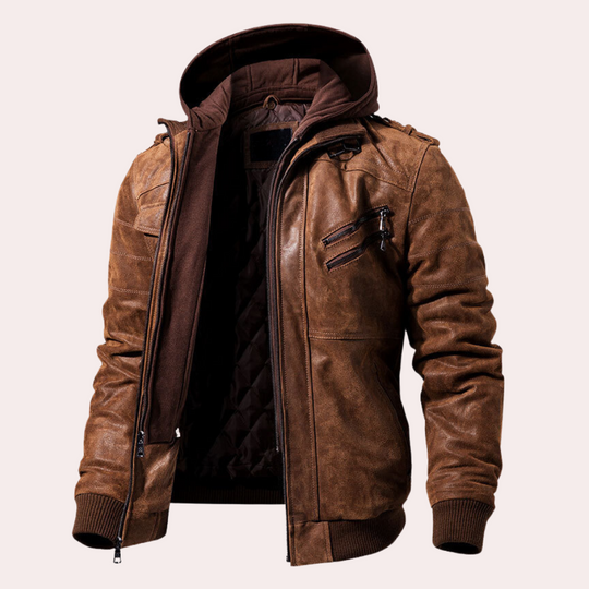 R&B | Stilvolle Herrenjacke mit Kapuze