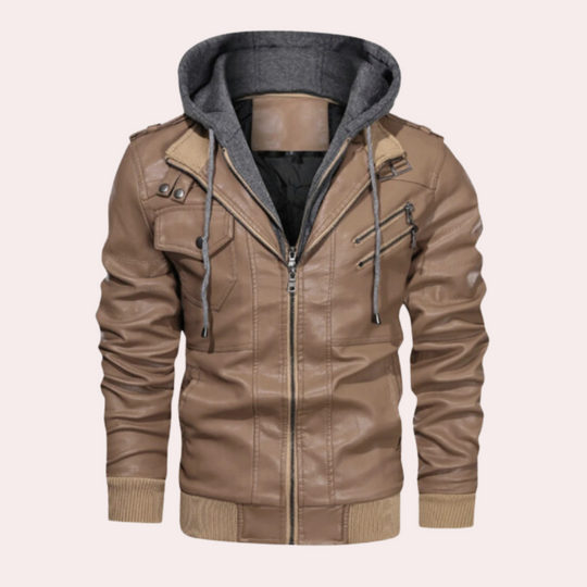 R&B | Stilvolle Herrenjacke mit Kapuze