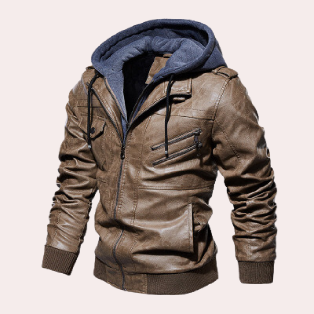 R&B | Stilvolle Herrenjacke mit Kapuze