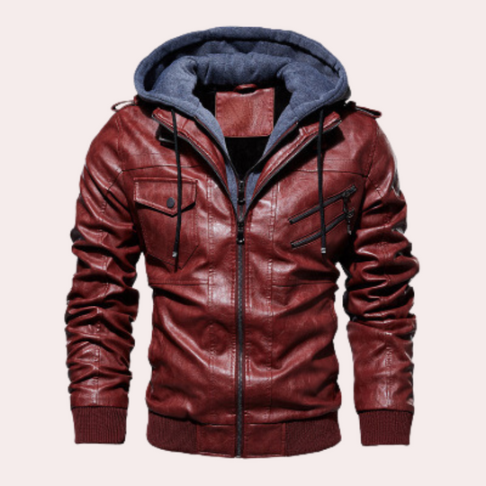 R&B | Stilvolle Herrenjacke mit Kapuze