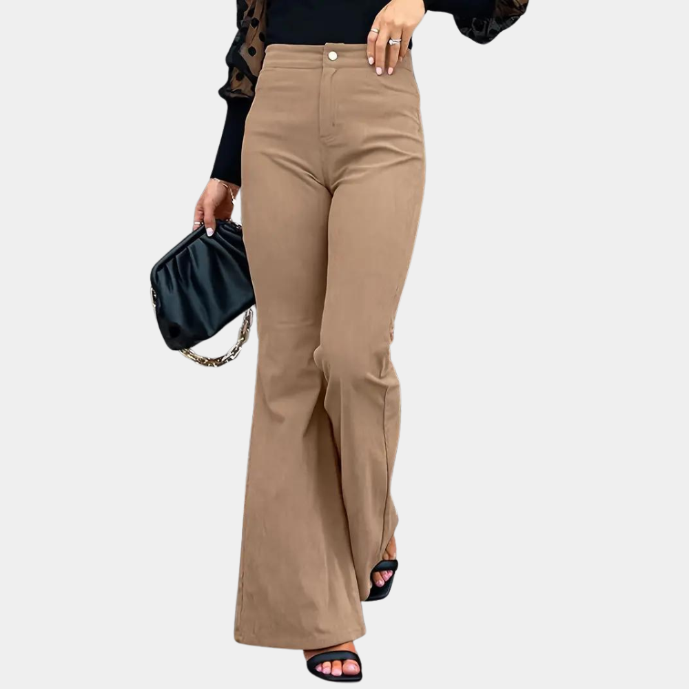 R&B | Damenhose Schwarz Regular Fit Elegant
