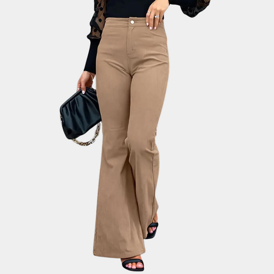 R&B | Damenhose Schwarz Regular Fit Elegant