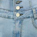 R&B | Zerrissene High Waist Jeans für Damen