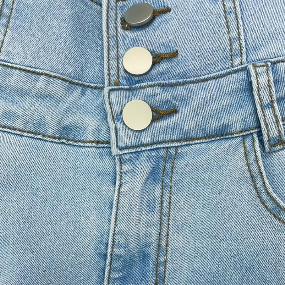 R&B | Zerrissene High Waist Jeans für Damen
