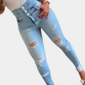 R&B | Zerrissene High Waist Jeans für Damen