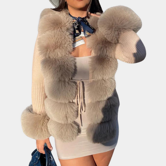 R&B | Elegante Warme Damen-Strickjacke