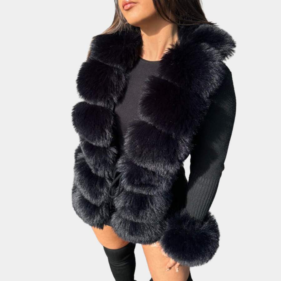 R&B | Elegante Warme Damen-Strickjacke