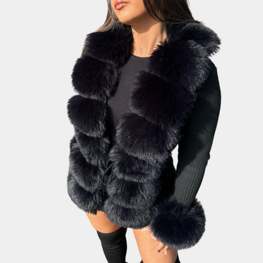 R&B | Elegante Warme Damen-Strickjacke