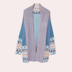 R&B | Damen Boho Strickjacke Aus Weichem Material