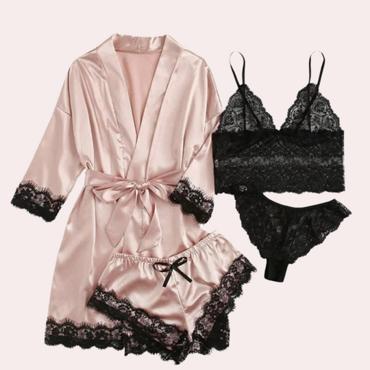 R&B | 4-Teilige Lingerie-Kleid