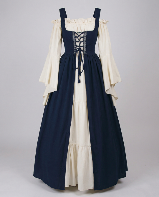 Mittelalterkleid für Damen mit Traditionellem Schnitt für Mittelalterevents | R&B
