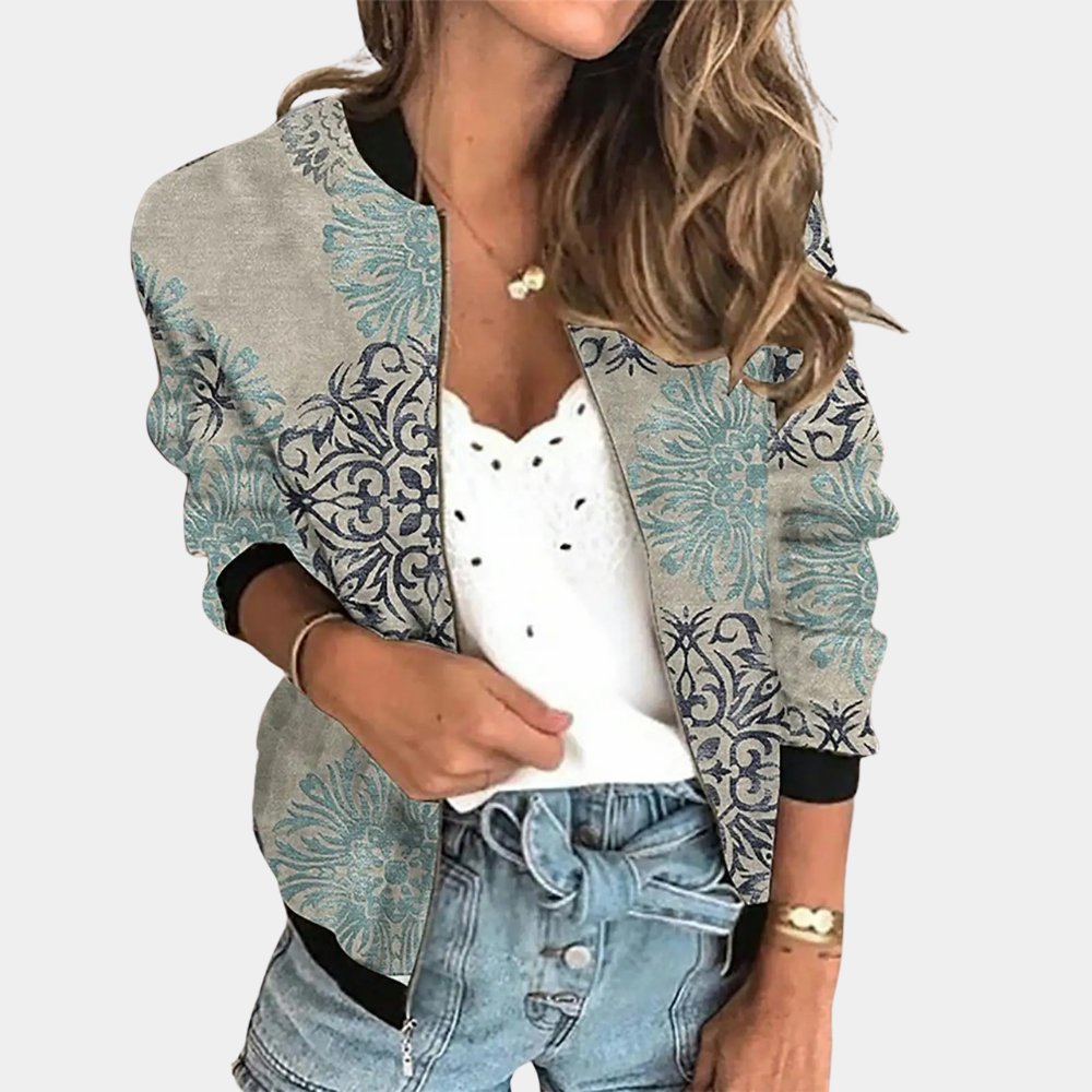 R&B | Jacke mit Druck für Damen