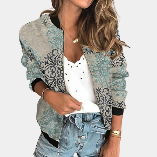 R&B | Jacke mit Druck für Damen