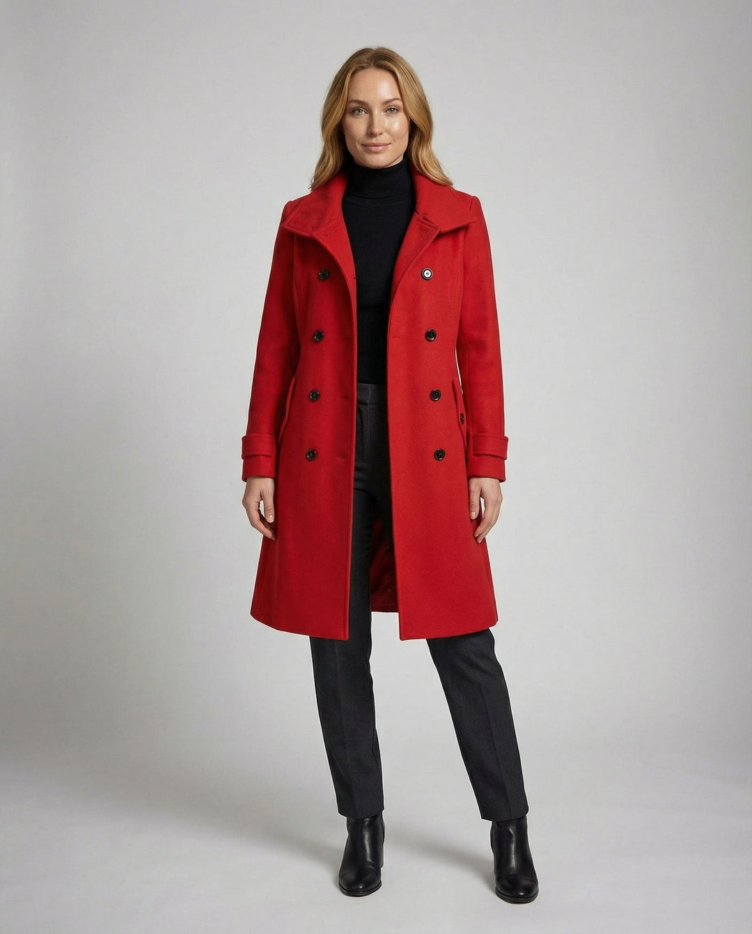 Warmer Damen Trenchcoat Elegant | R&B