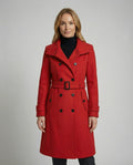 Warmer Damen Trenchcoat Elegant | R&B