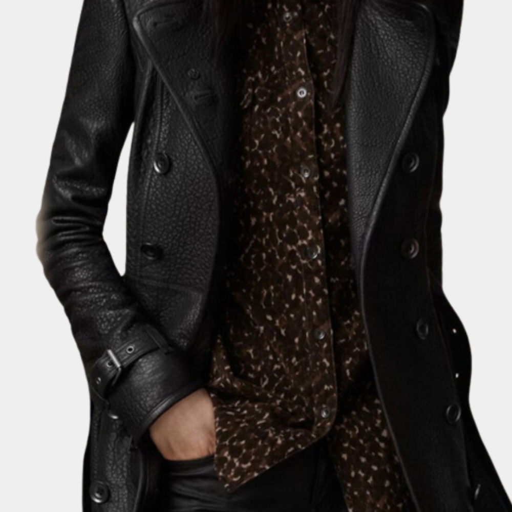 R&B | warme Lederjacke für Frauen