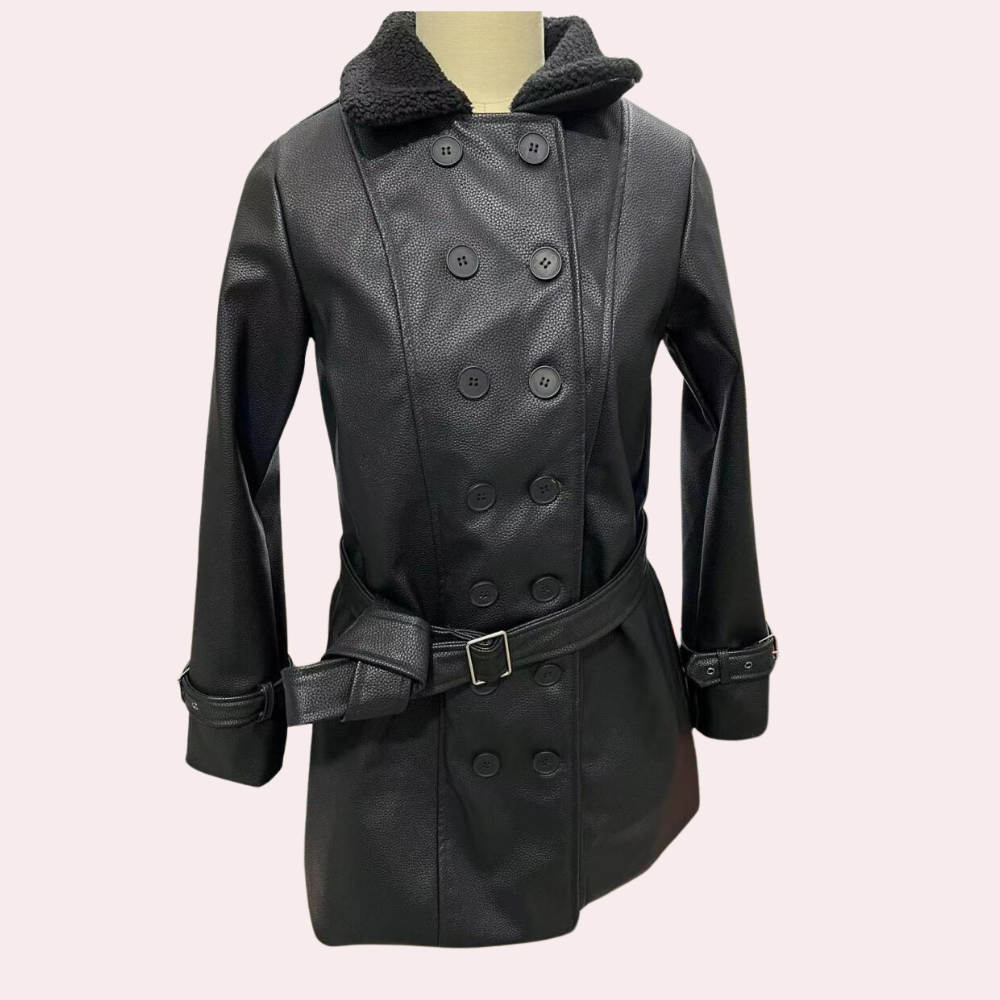 R&B | warme Lederjacke für Frauen