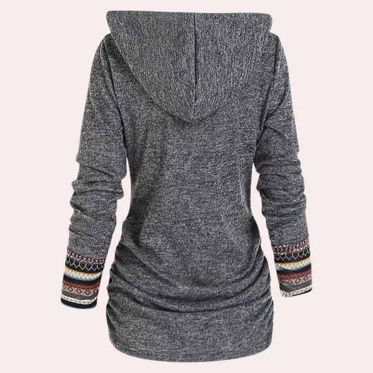 R&B | Stilvoller Herbstkapuzenpullover für Frauen