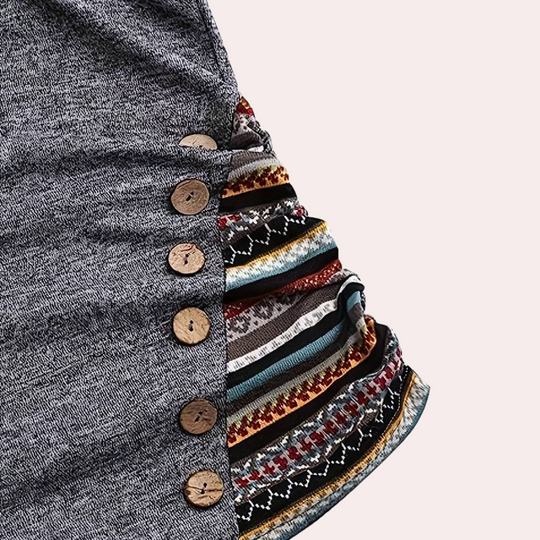 R&B | Stilvoller Herbstkapuzenpullover für Frauen