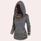 R&B | Stilvoller Herbstkapuzenpullover für Frauen