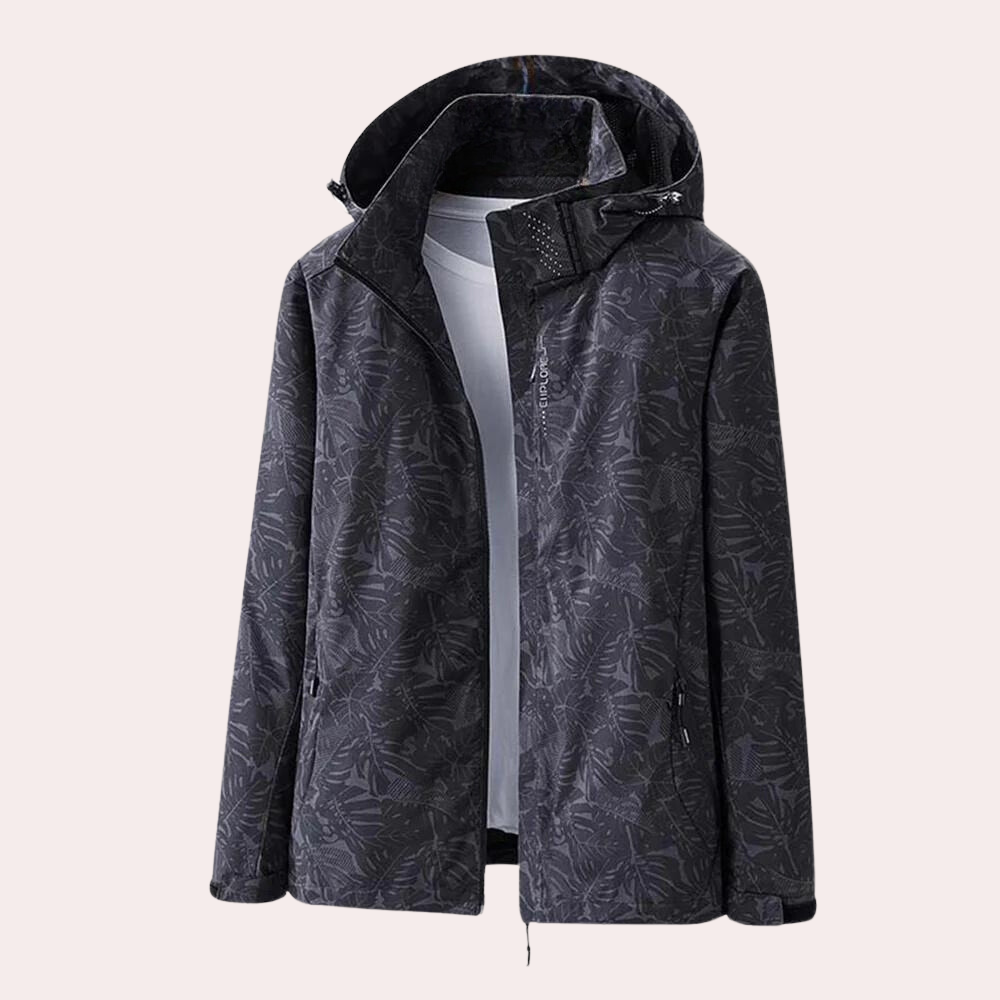 R&B | Stilvoller Wendewindbreaker - Abnehmbarer Kapuzenstil