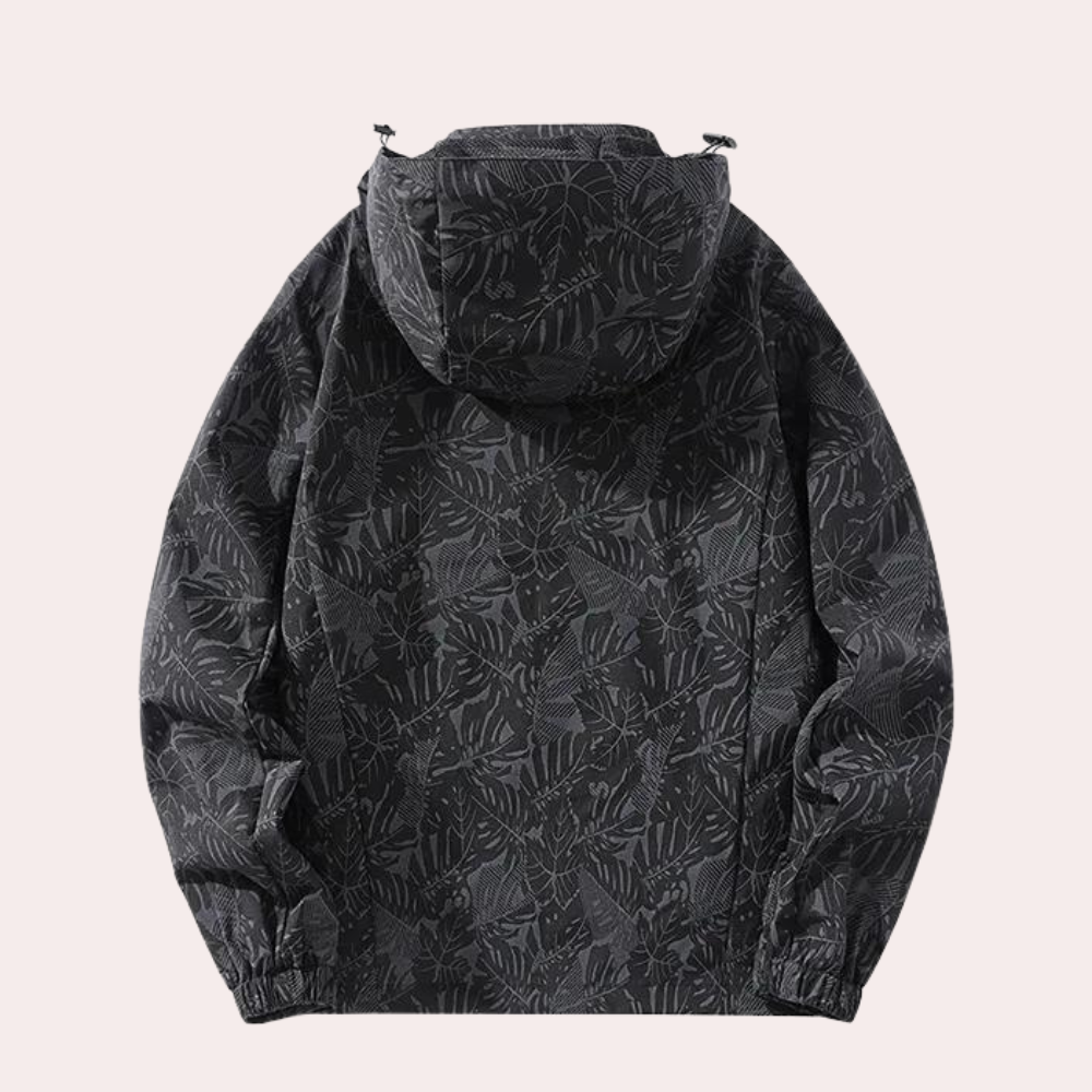 R&B | Stilvoller Wendewindbreaker - Abnehmbarer Kapuzenstil