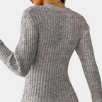 R&B | Pullover - Damen Schicker Gestrickter Wickel-Pullover