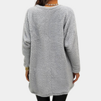 R&B | Teddy Tunika mit Taschen Polyester Weich und Warm