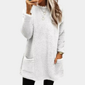 R&B | Teddy Tunika mit Taschen Polyester Weich und Warm