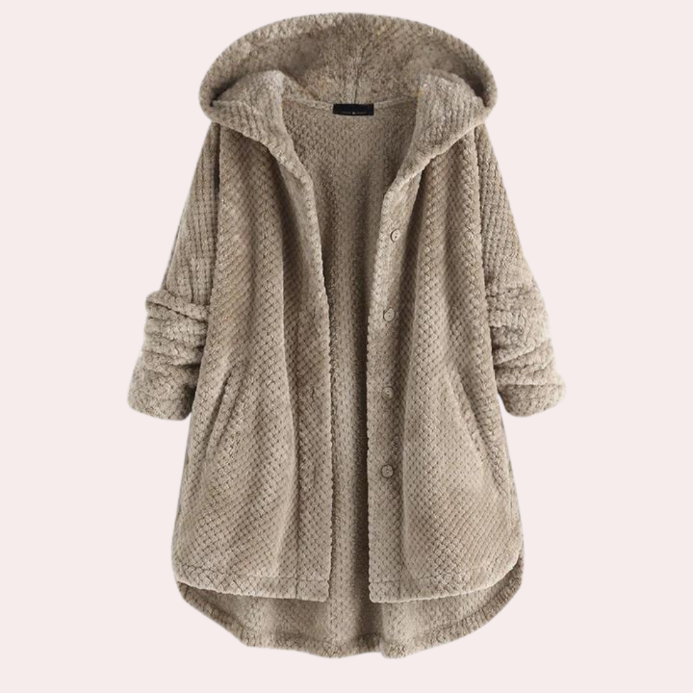 R&B | Moderne Sherpa Jacke Schicke Details Gemütlich und Trendy