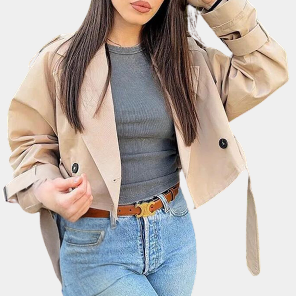 R&B | cropped Herbstjacke für Damen