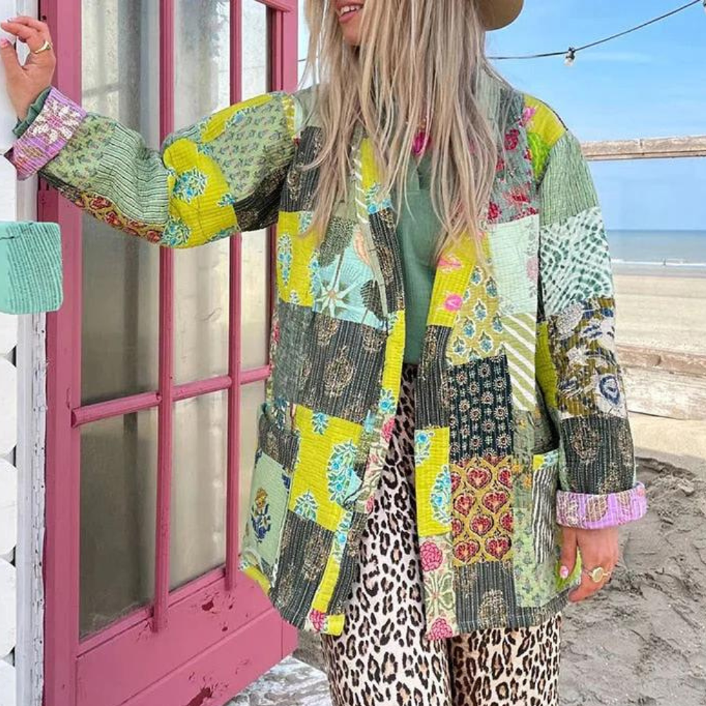 R&B | Trendy und farbenfrohe Herbstdamenjacke